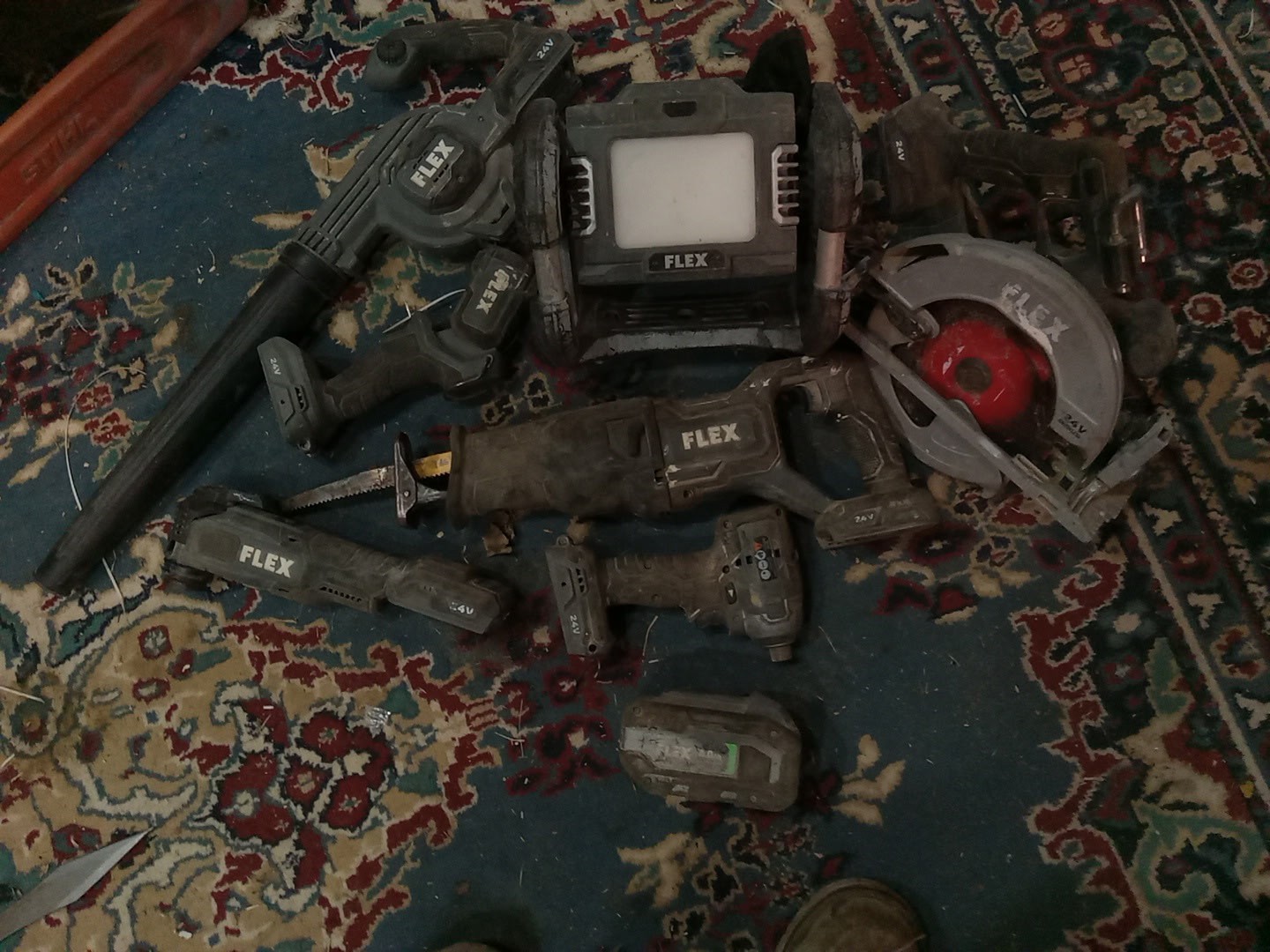 Tools Like To 105 Cash And They All Yours Used Pretty Good But Still Got Life
