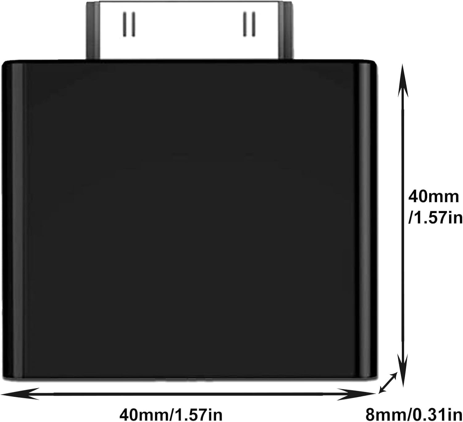 Bluetooth Transmitter for Ipod Classic, Plug-And-Play Bluetooth Adapter