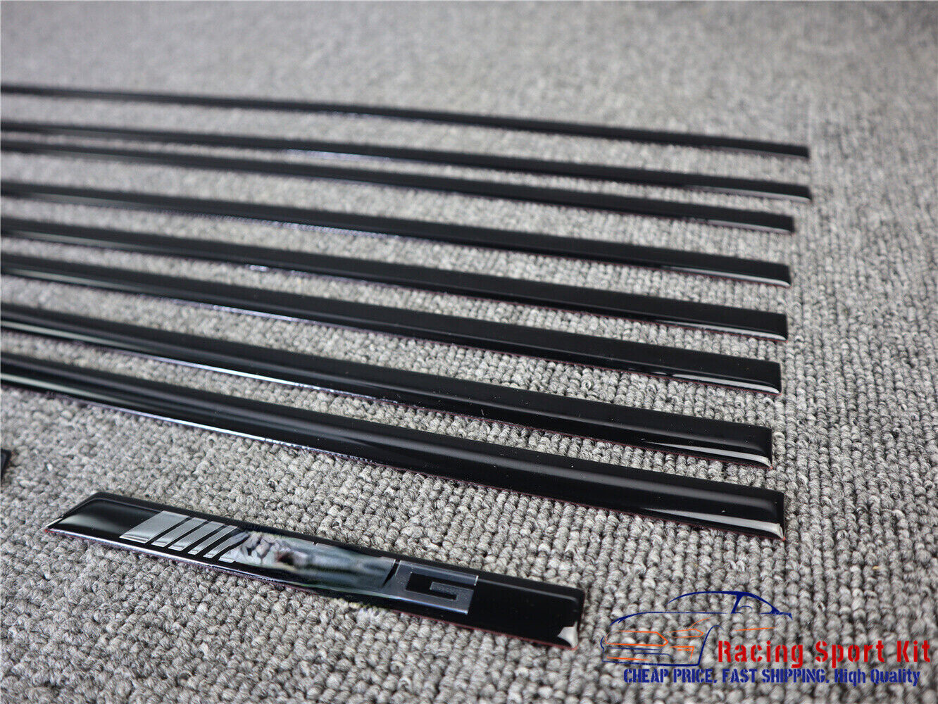 Side Molding Trim Fit Mercedes G class W463 G500 G63 G65 Black