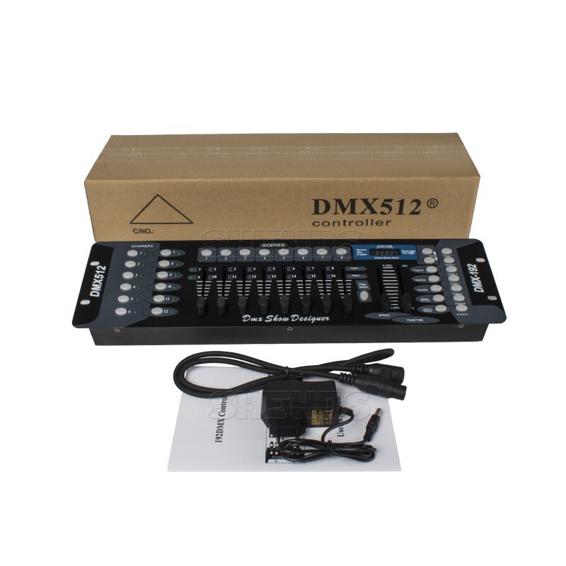 DMX Console 192 Channels Console Controller Operator For Stage Litght Party Bar