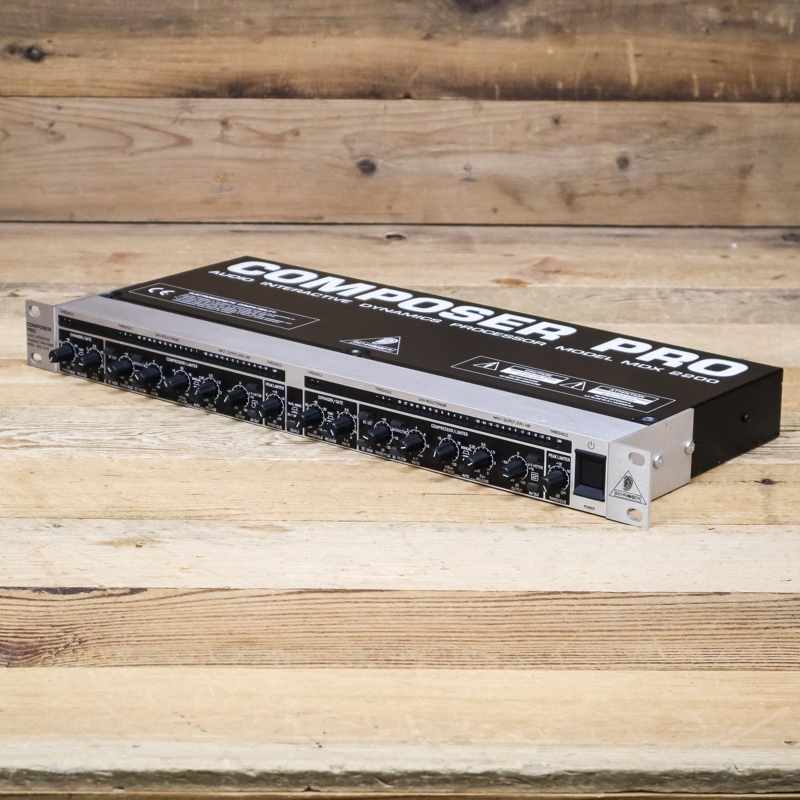 Behringer Composer MDX2200 Dynamics Processor 2-Channel Stereo Dual U266619