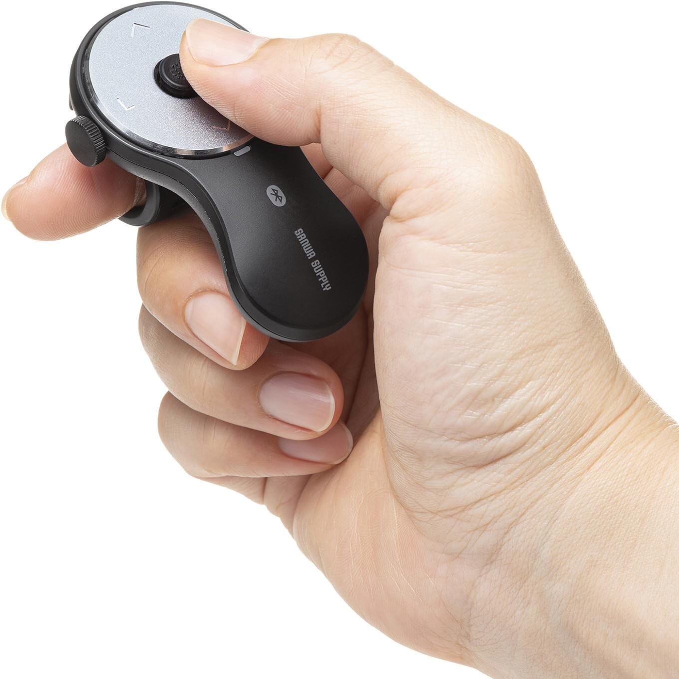 Sanwa Supply Bluetooth Ring Mouse MA-BTRING5BK Lightweight