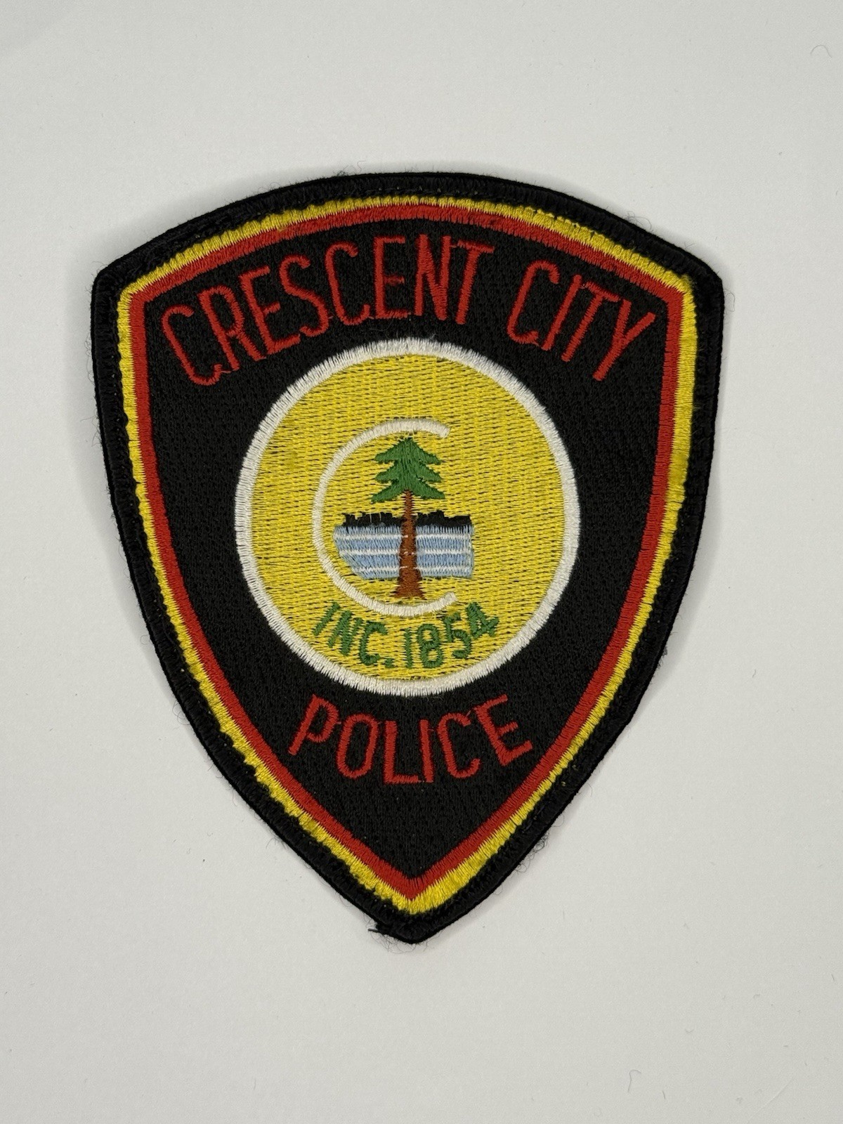 Crescent City California Police Department Patch