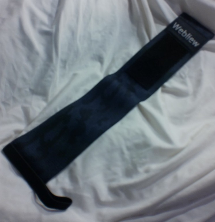 Webliew blue and black camo wrist wraps E7
