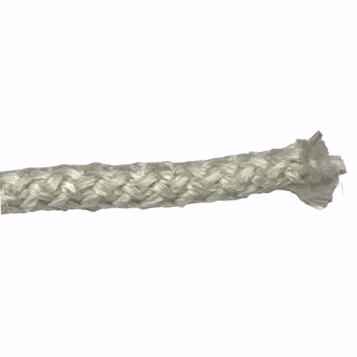 1 Foot Of 5/8 High Temperature Braided Round Fiberglass Rope Seal High Density
