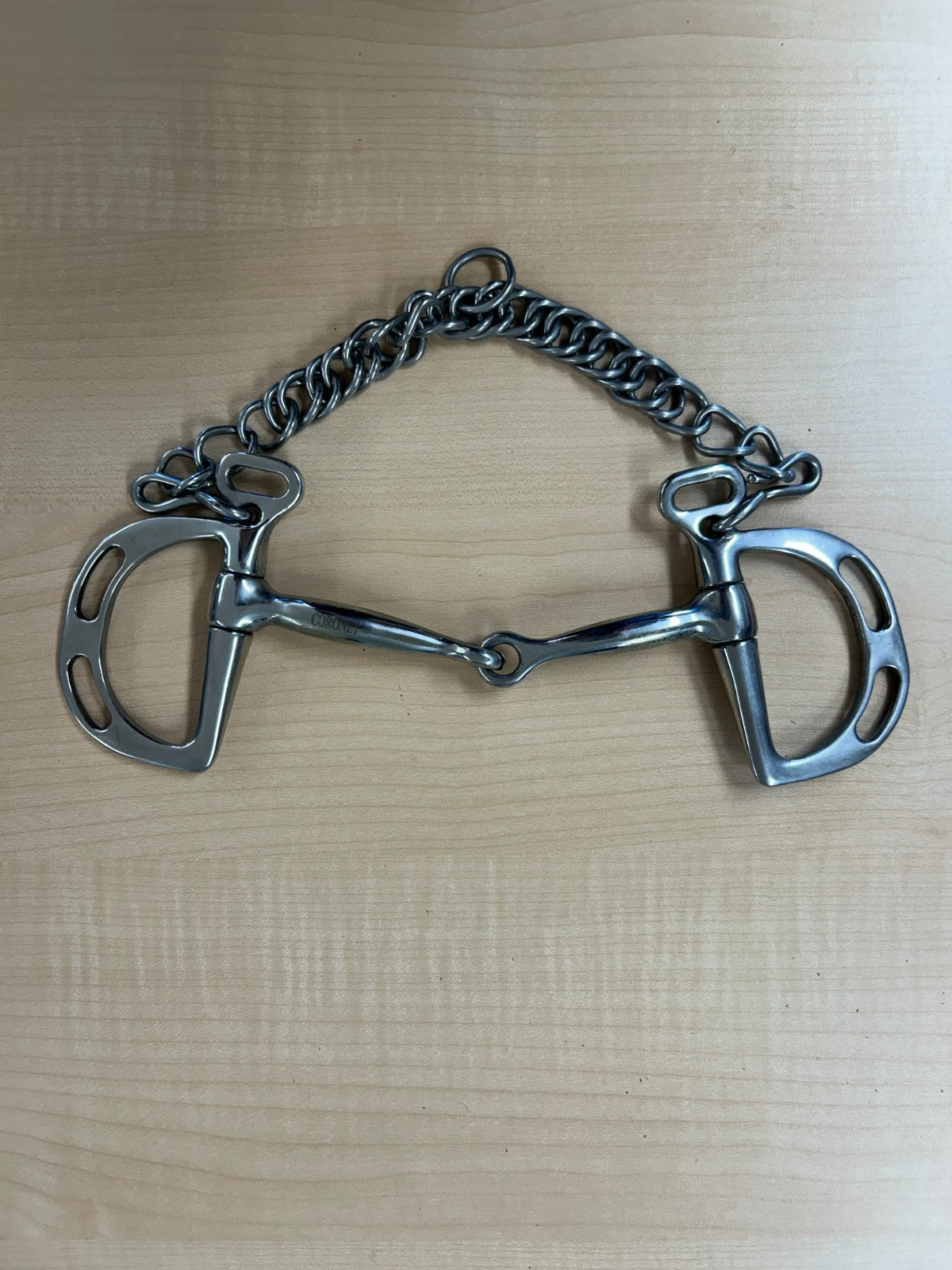 Coronet Slotted Kimberwick Snaffle Horse Bit Size 6"