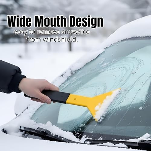 4 Pieces Window Tint Tools, Long Handle Bulldozer Squeegee Scrubber Paddle