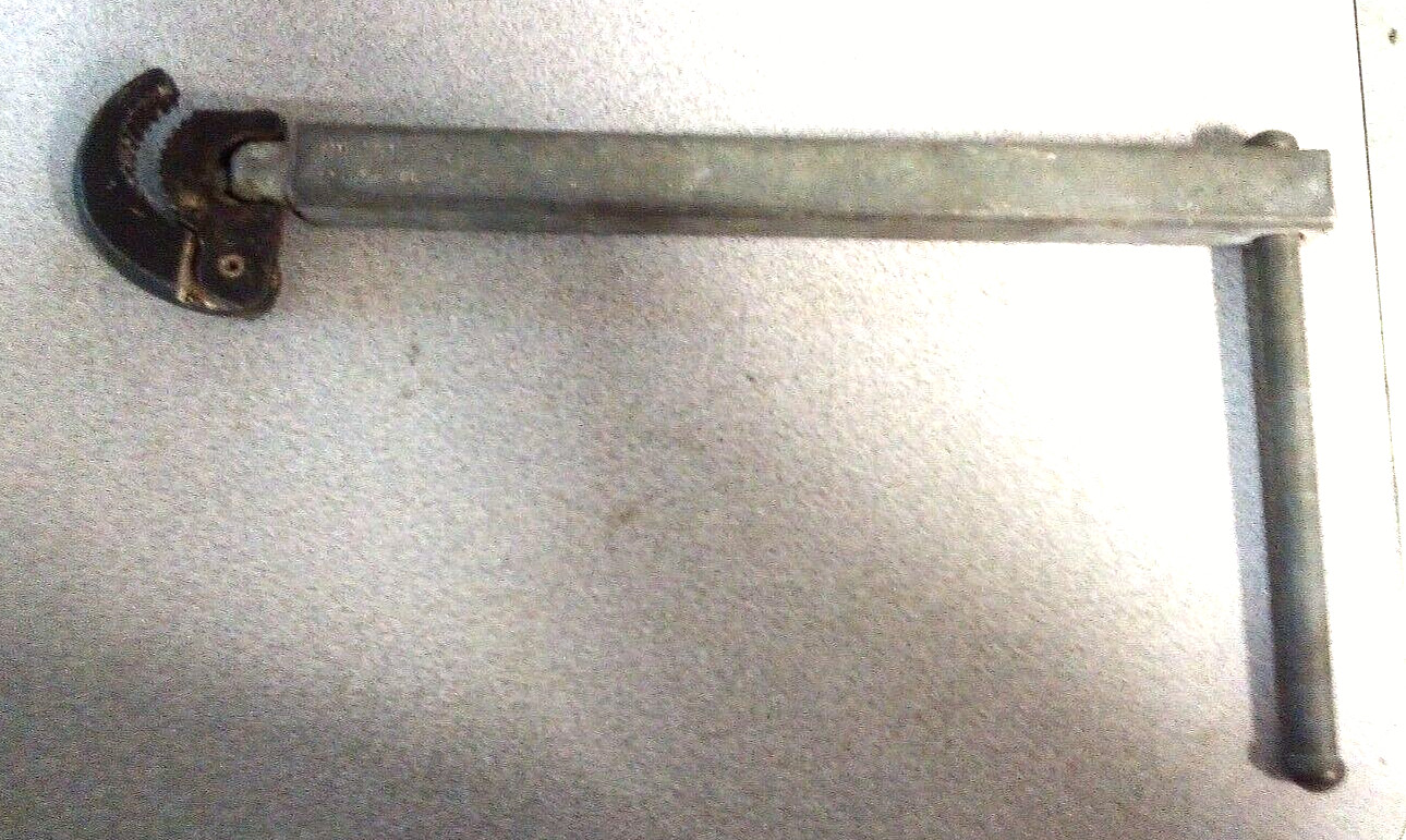 Rigid No. 1017 Adjustable Basin Wrench Excellent Condition