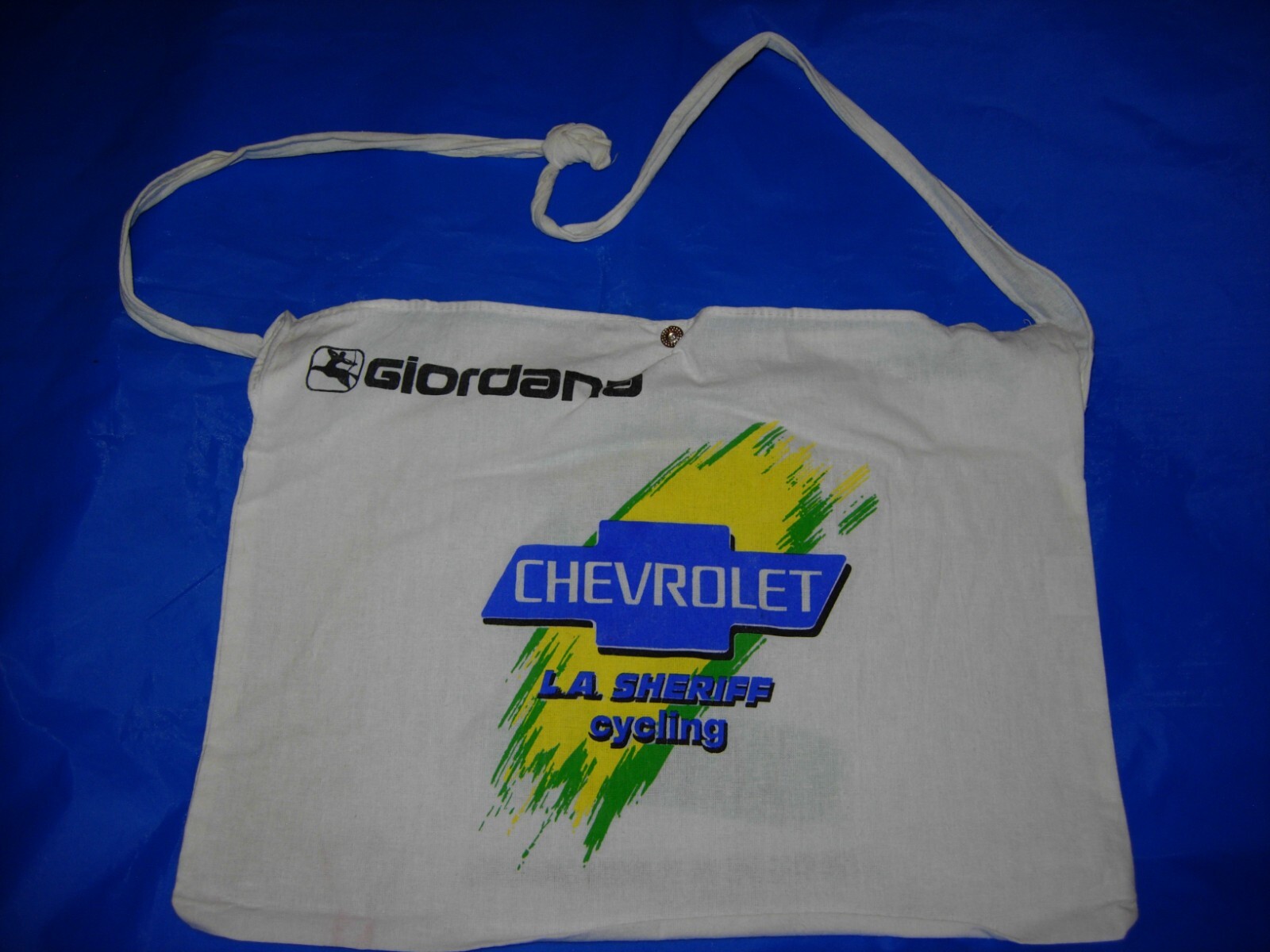 Professional Cycling Chevrolet L.A. Sheriff Musette Feed Bag from Race Feedzone