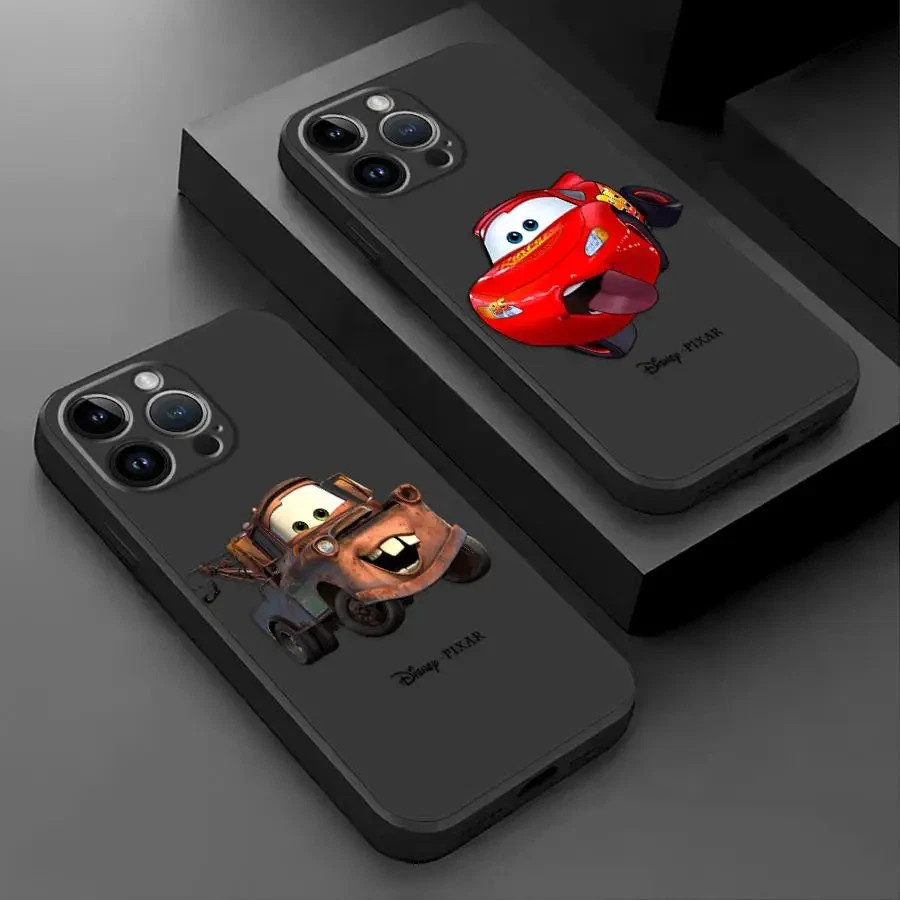Disney Lightning McQueen Phone Case for iPhone 16 15 14 13 12 11 Plus 16 15...