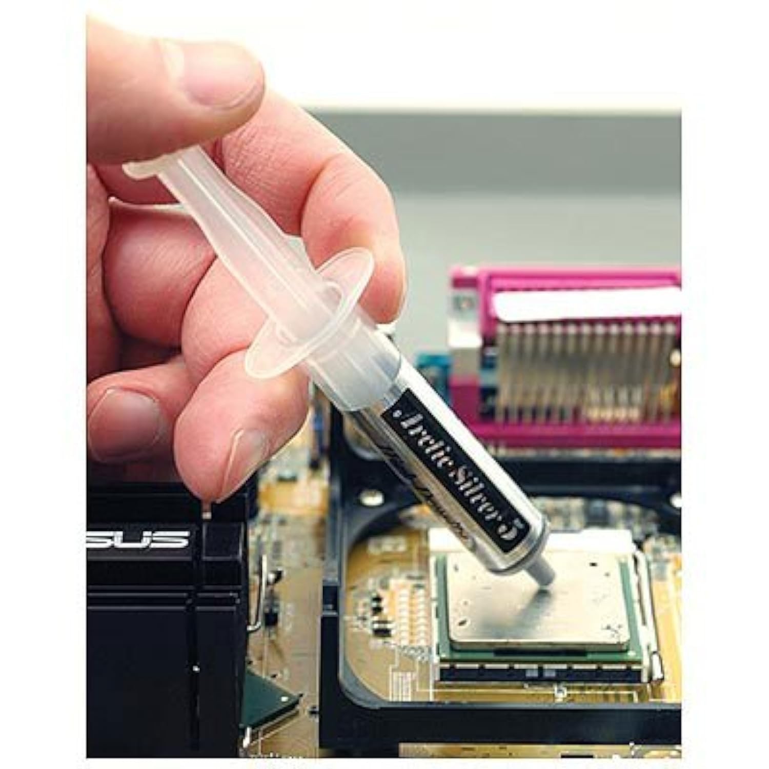 Arctic Silver 5 High Density Polysynthetic Silver Thermal Compound -12g (AS5-...