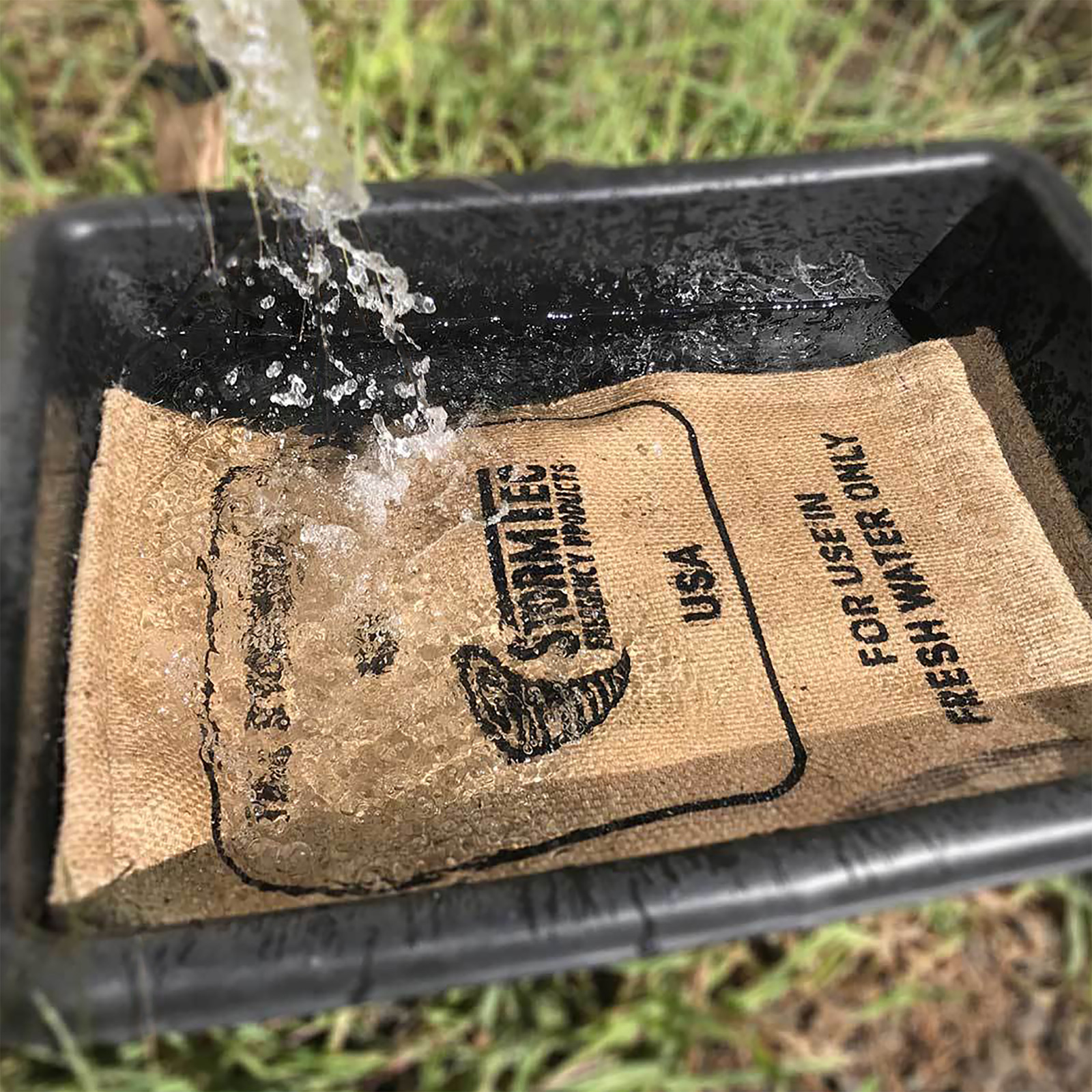 Stormbag, Sandless Sandbags, Flood Control
