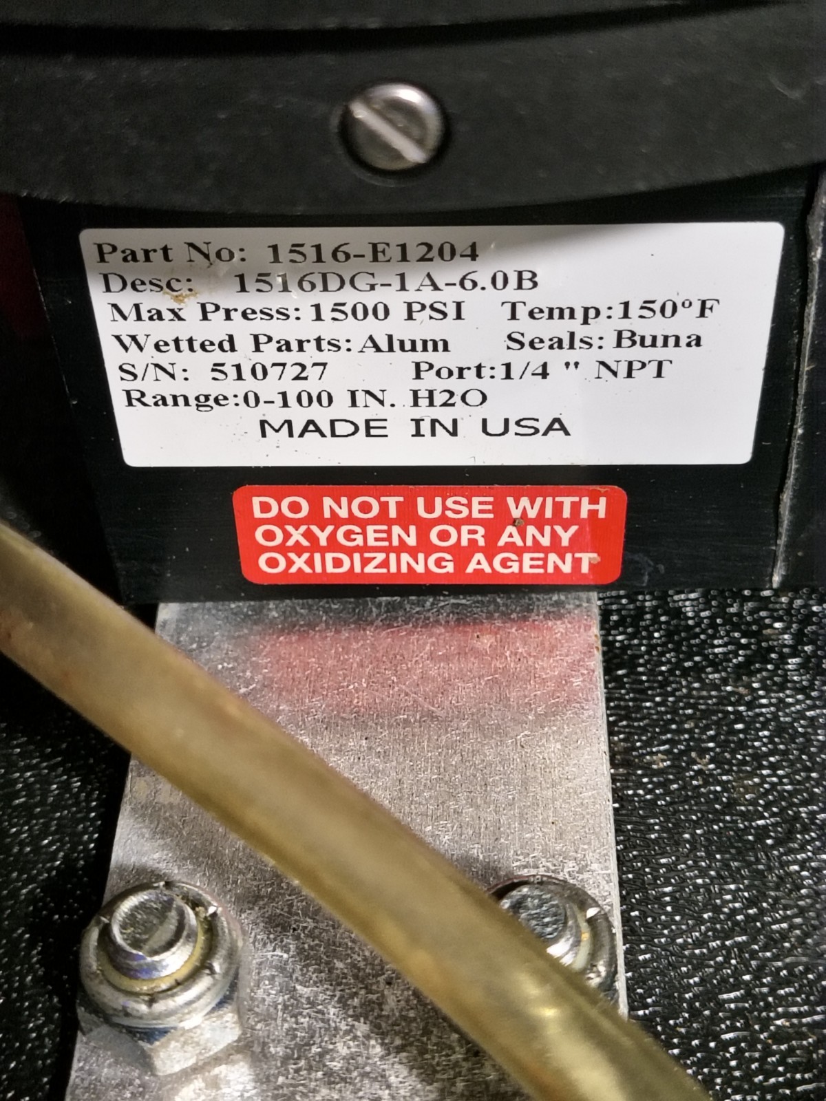 Gerand Engineering Differential Pressure Meter HVAC Systems; Hard Case, Tubing
