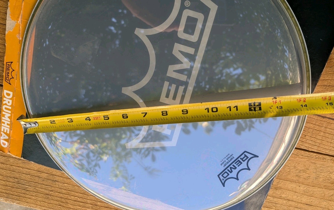 Remo Vintage Emperor Clear Drumhead - 14 Inch