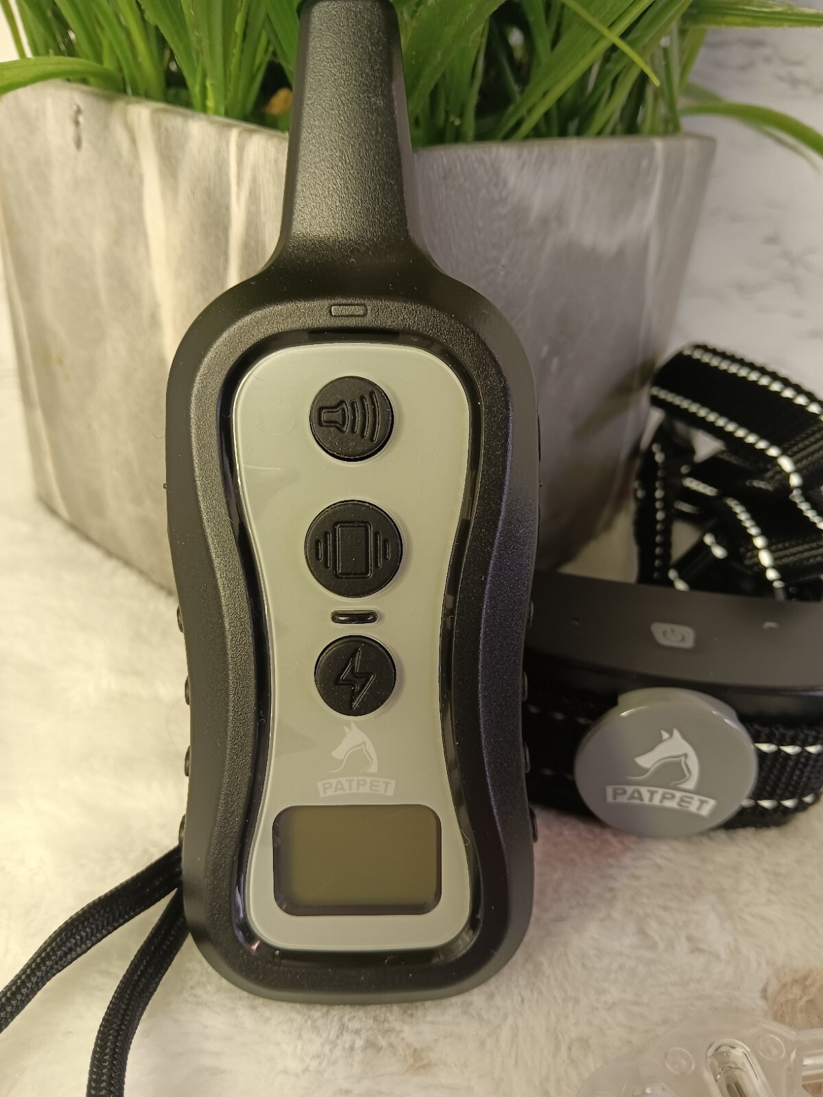 Patpet P301 1000ft Remote Dog Bark Control & Training Shock Collar