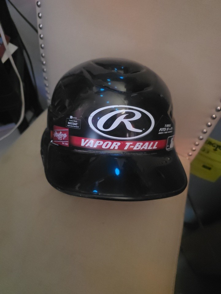 Rawlings Youth Baseball Batting Helmet Black