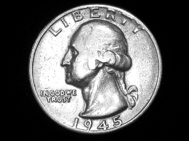 1945-S Washington Quarter --- Extra Fine +++