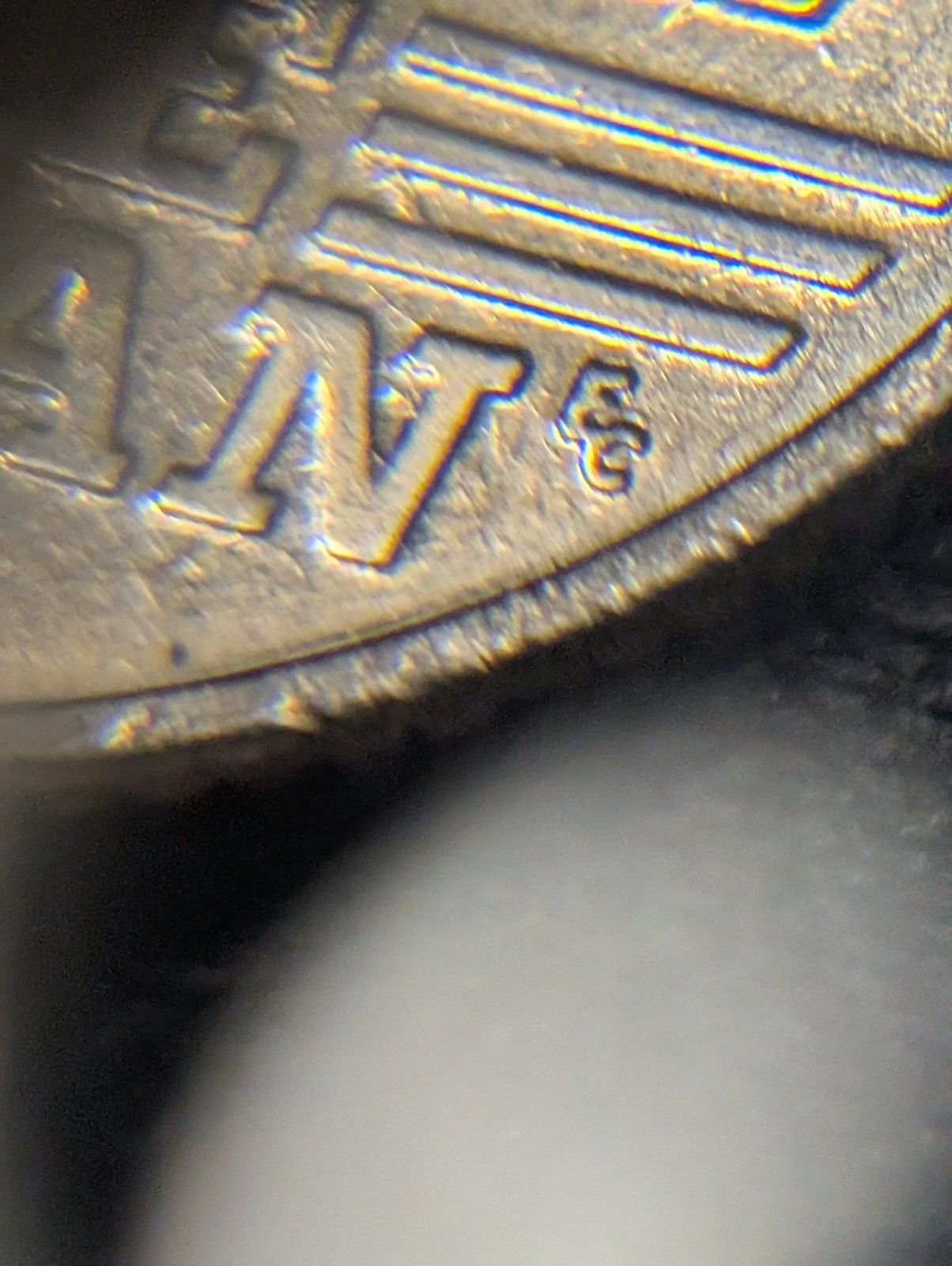 2023 D BESSIE COLEMAN QUARTER 25C ENGRAVERS INITIALS EC DOUBLED