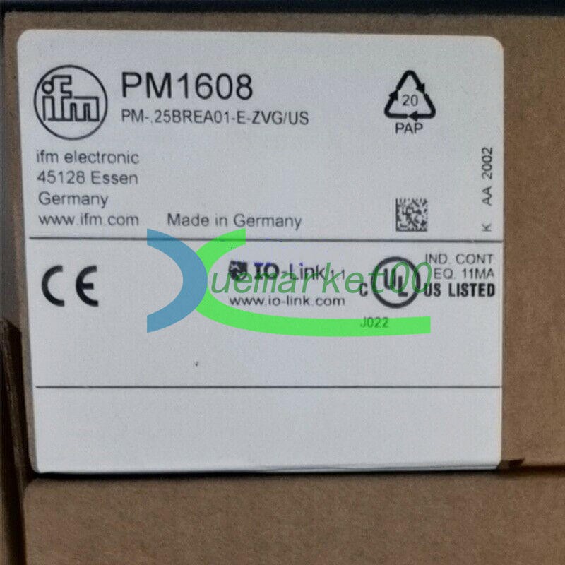 ONE NEW IFM PM1608 Pressure Sensor