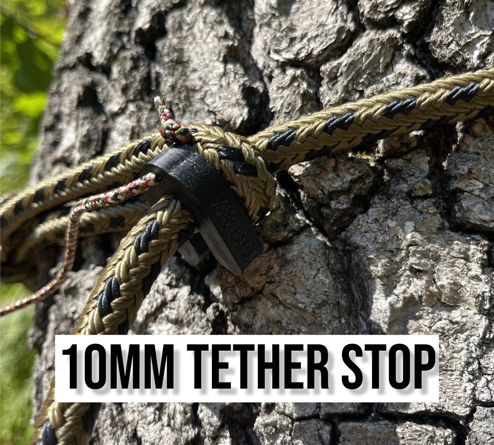 (10MM) Saddle Hunting Tether Clip For 10mm Tether  - Tethrd Cruzr Trophyline Etc