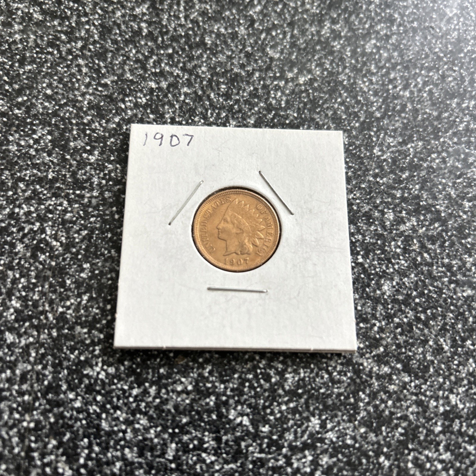 1907 indian head penny FtoVF