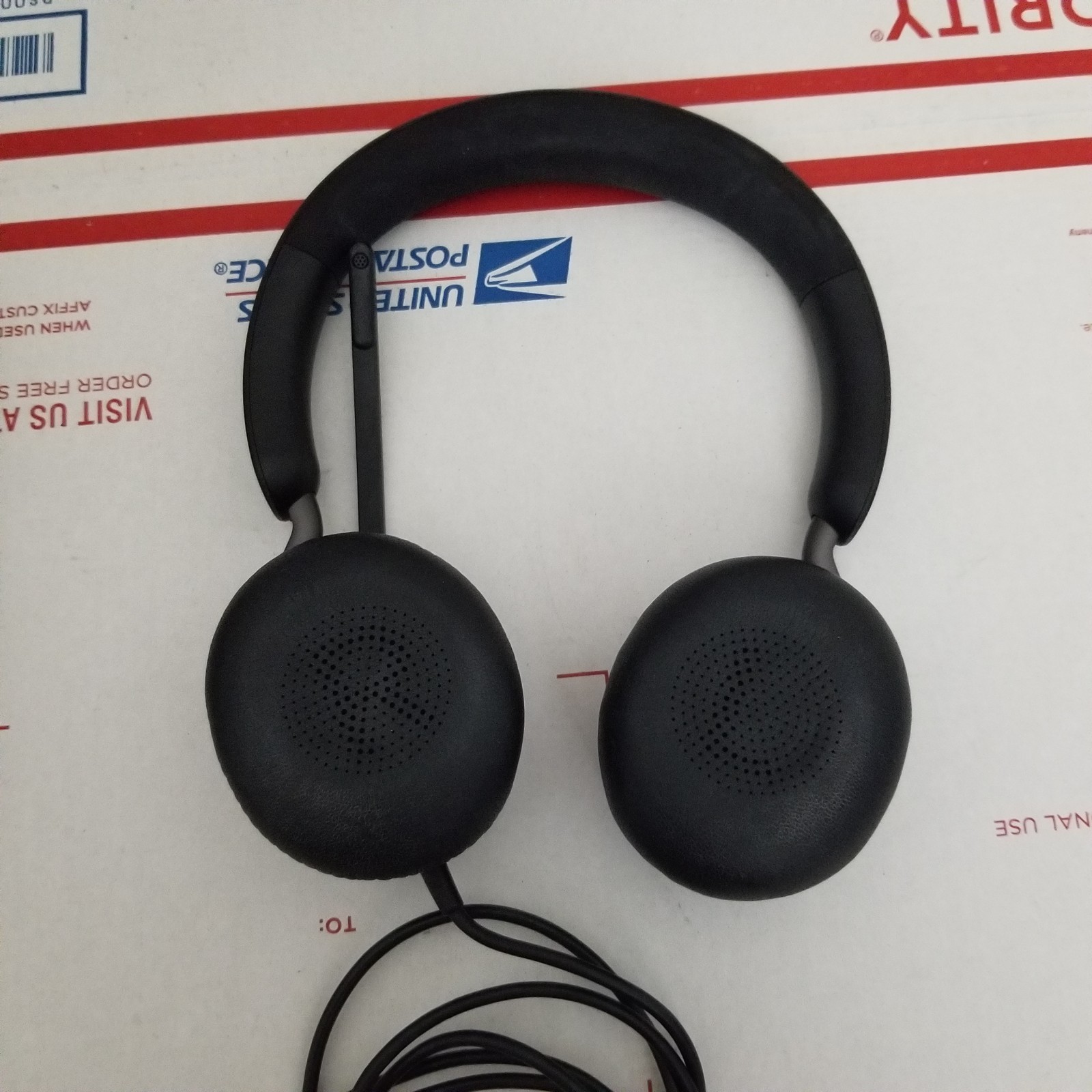 Jabra Evolve2 40 HSC130 USB-C Wired Headset Black with Case