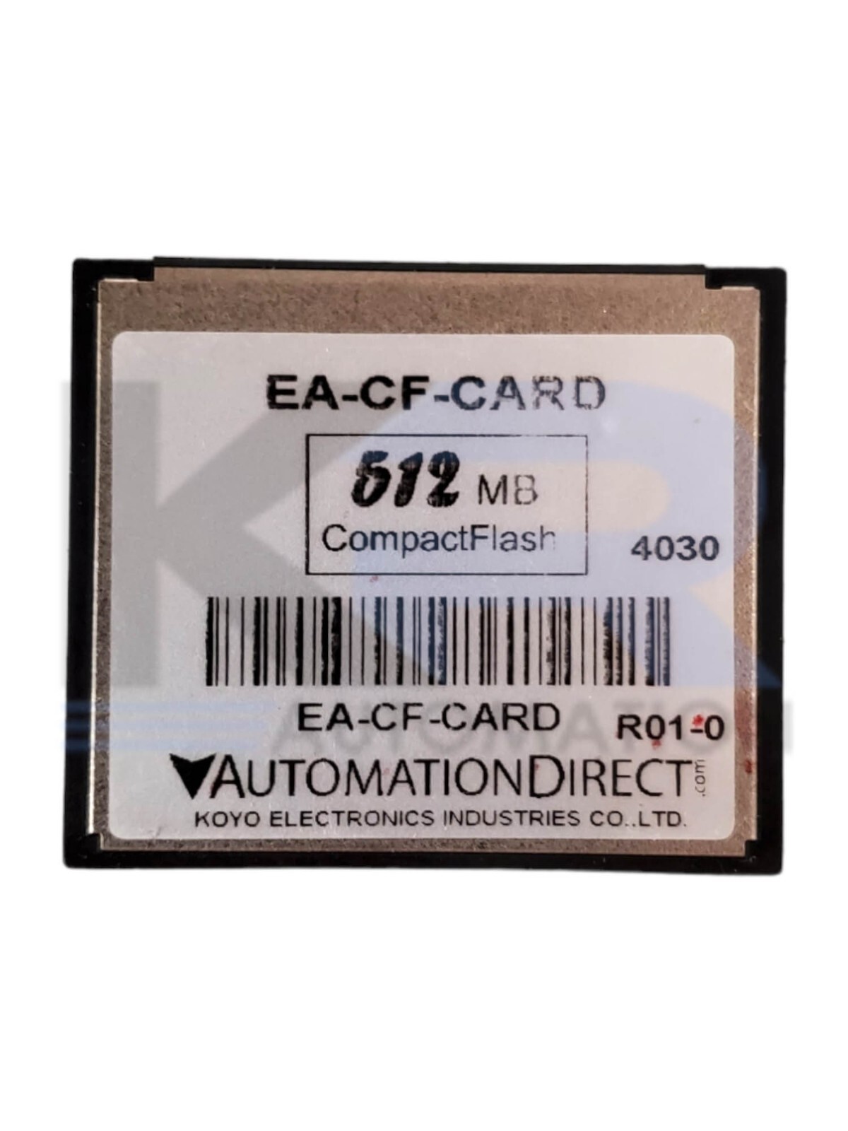 Automation Direct EA-CF-CARD CompactFlash Memory Card 512MB Capacity
