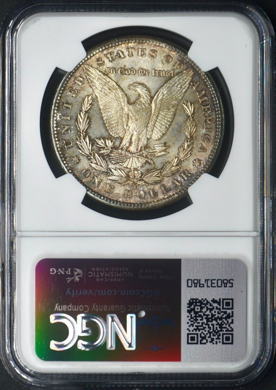 1881-S Morgan Silver Dollar - NGC MS63 - Toned - ✪COINGIANTS✪