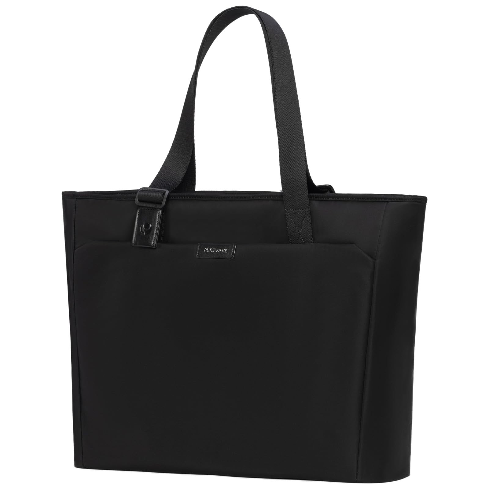 PUREVAVE Large Laptop Tote Bag For Women Adjustable Shoulder Straps Briefcase