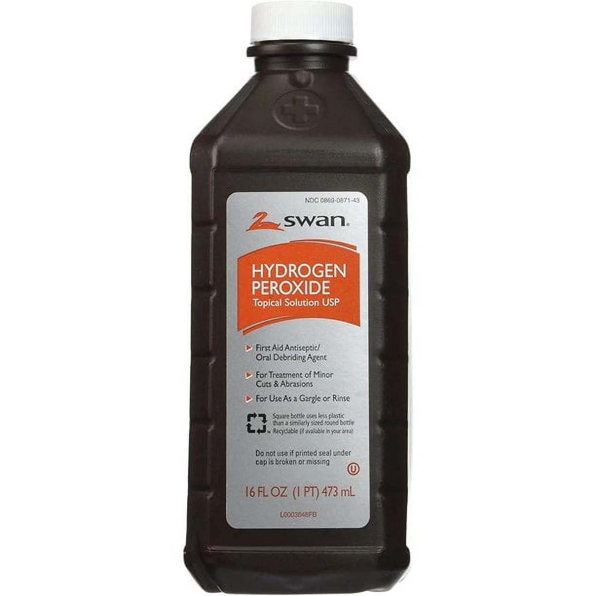 Swan Hydrogen Peroxide Topical Solution 16 oz