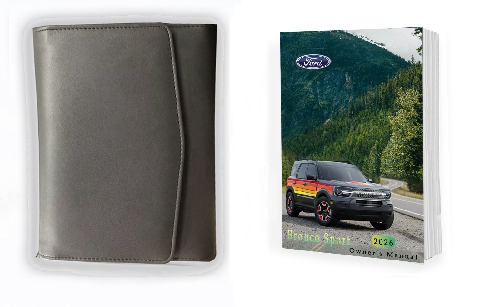Owner Manual for 2026 Ford Bronco Sport, Owner's Manual Factory Glovebox Book