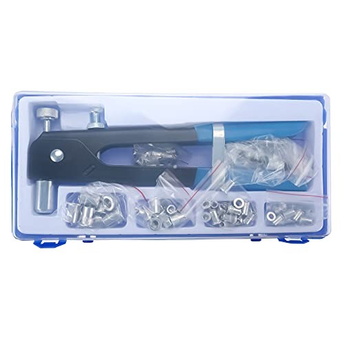 86pcs Hand Rivet Tool Nut Setter Kit - Thread Blind Riveting Tools