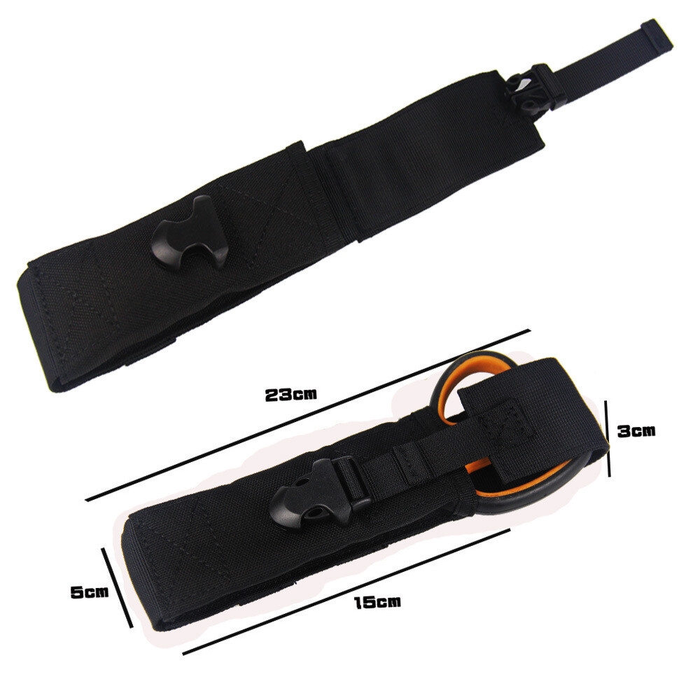 Tactical Pouch Flashlight Holster Duty Torch Case Military Backpack Tools Bag