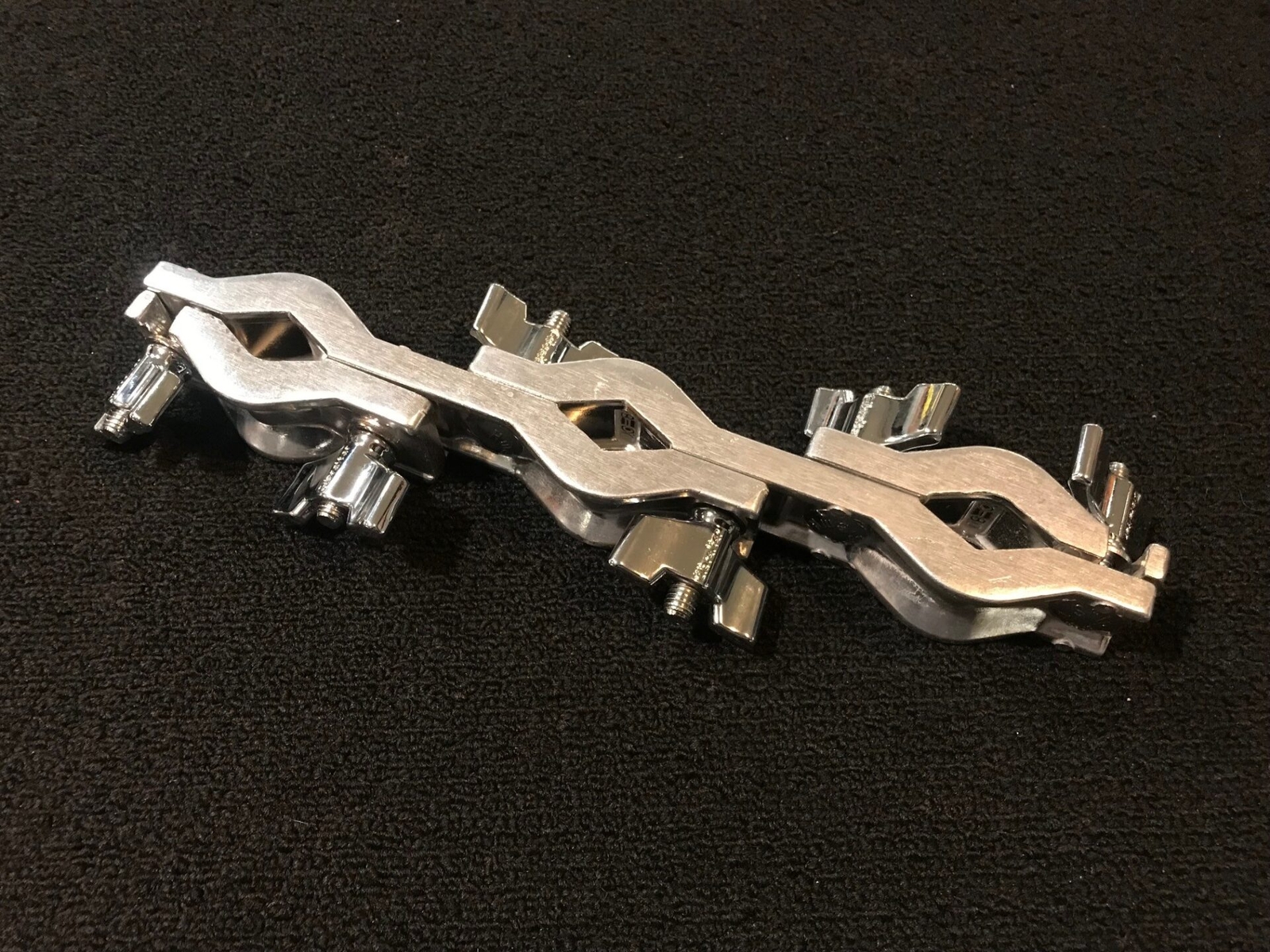 Gibraltar Hardware Triple Clamp Multi-Clamp Quick-Release 3 Hole Grabber Clamp