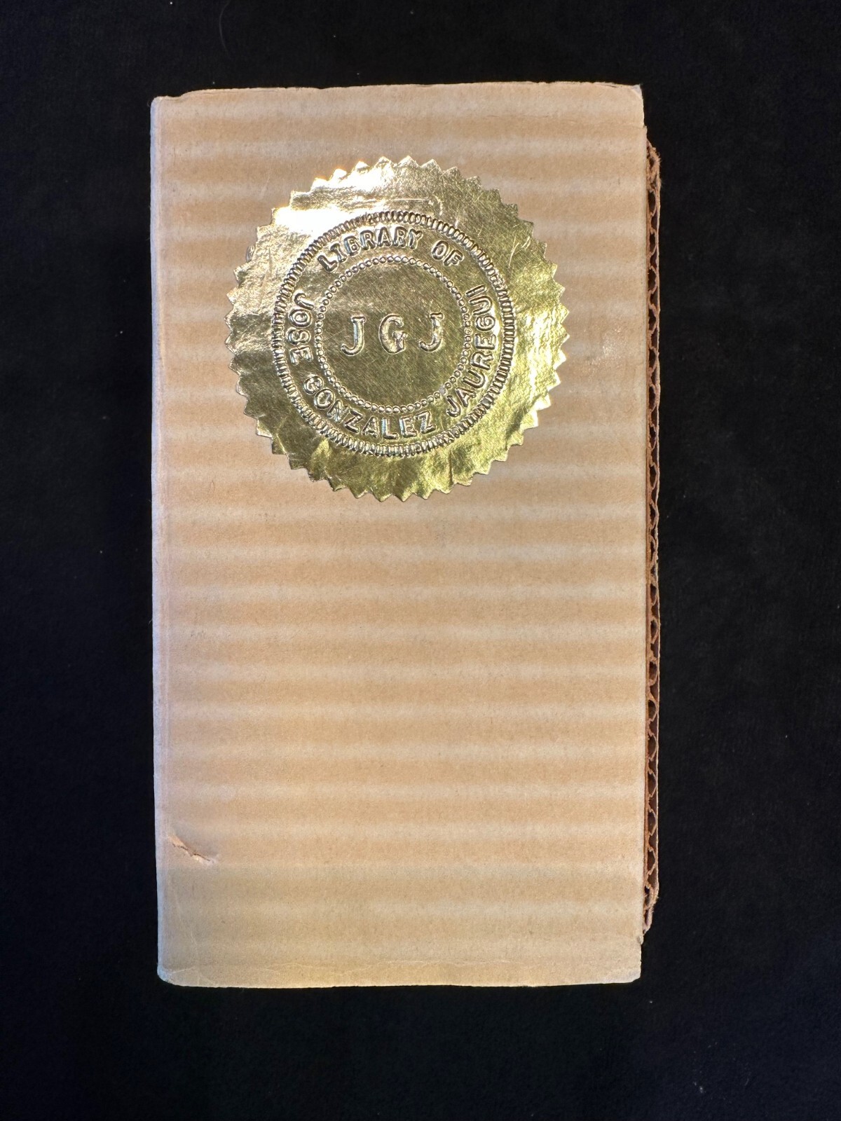 Ideal Model M1 Pocket Seal Embossing Tool 1 5/8" Insert Personalized with Case