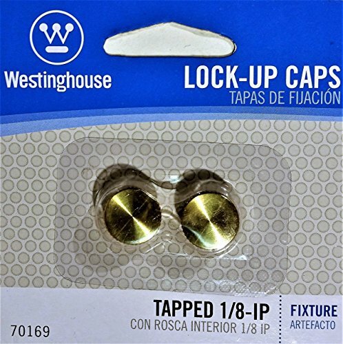 Westinghouse 7016900 - Two 9/16" Lock-Up Caps