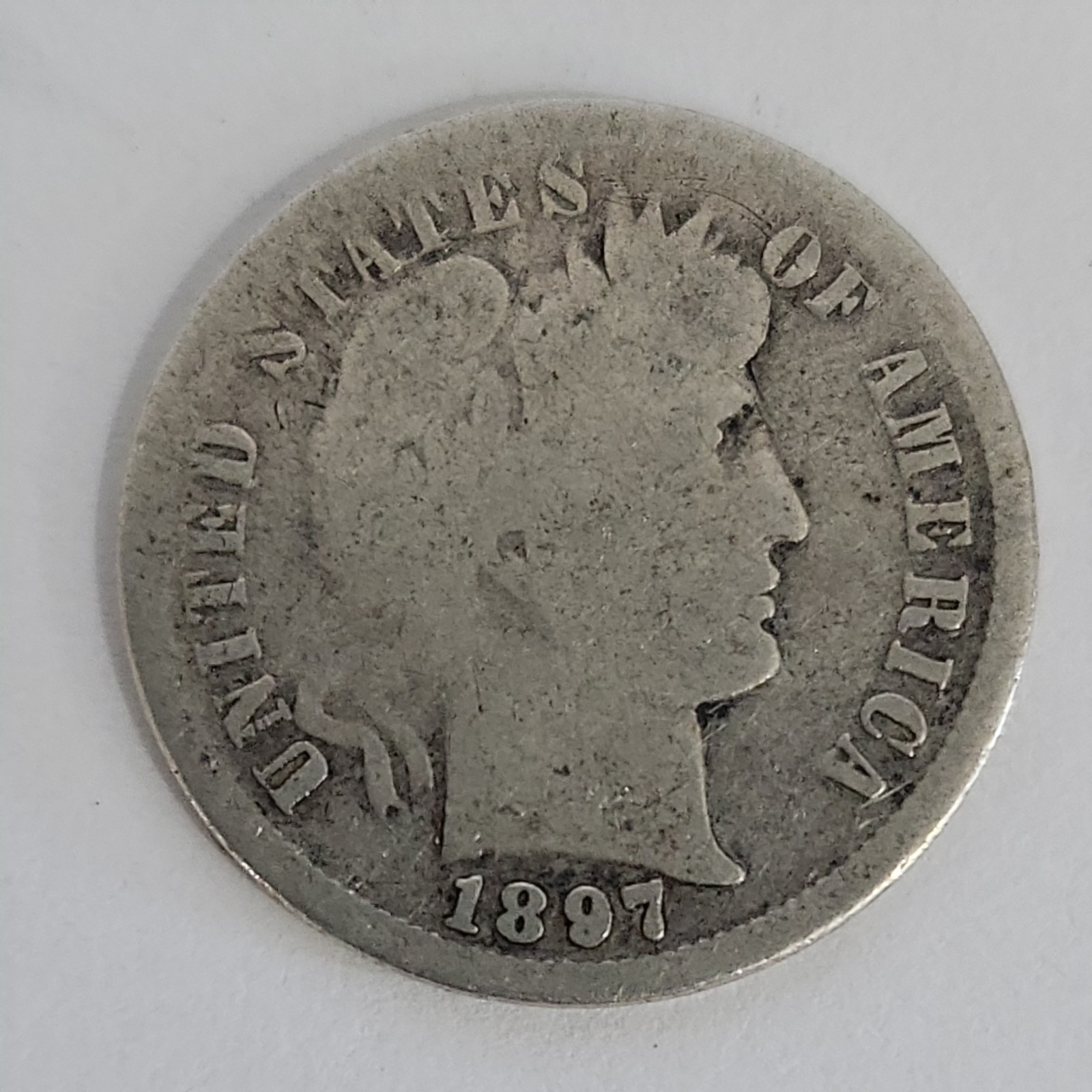1897 Barber Dime in G Condition