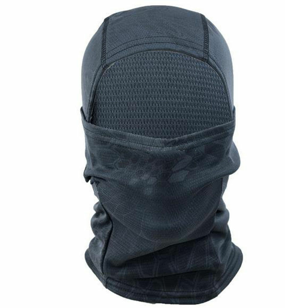 Men's Camo Tactical Military Face Mask Airsoft Balaclava Hat for Outdoor Hunting