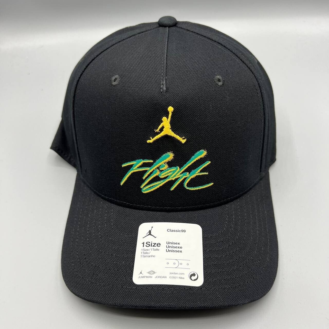 Air Jordan Flight Hat Men Black Classic 99 Jumpman Snap Back Cap New