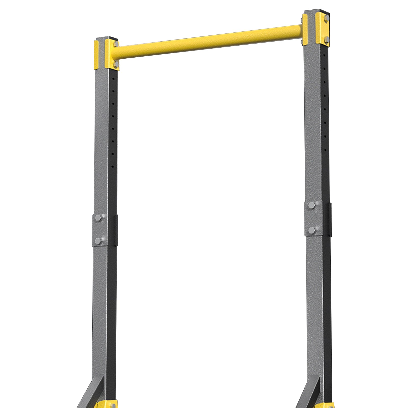 Pull Up Bar Stand Station 400LBS Adjustable Height Strength Training Home Gym