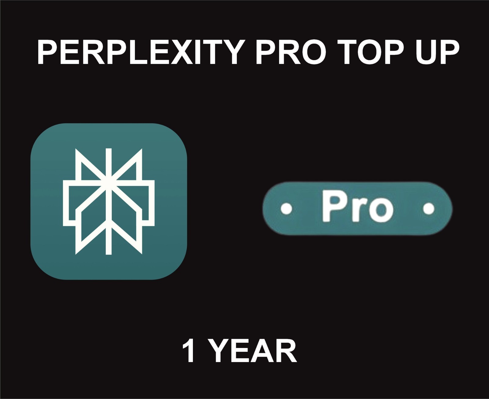 Perplexity Pro, 1 Year, Top Up Package, For New Or Existing Account