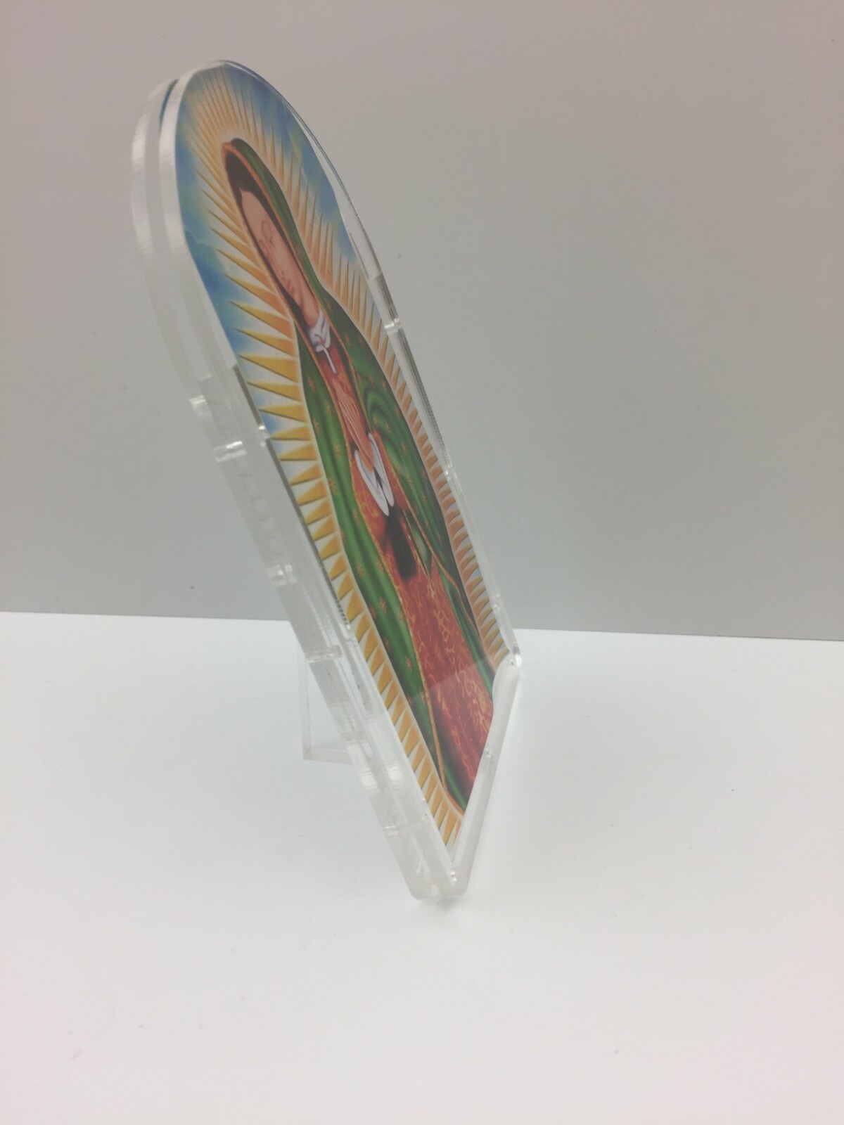 SIBE-R-Plastic Supply Clear Acrylic Rounded Top Frame for Religious Prints