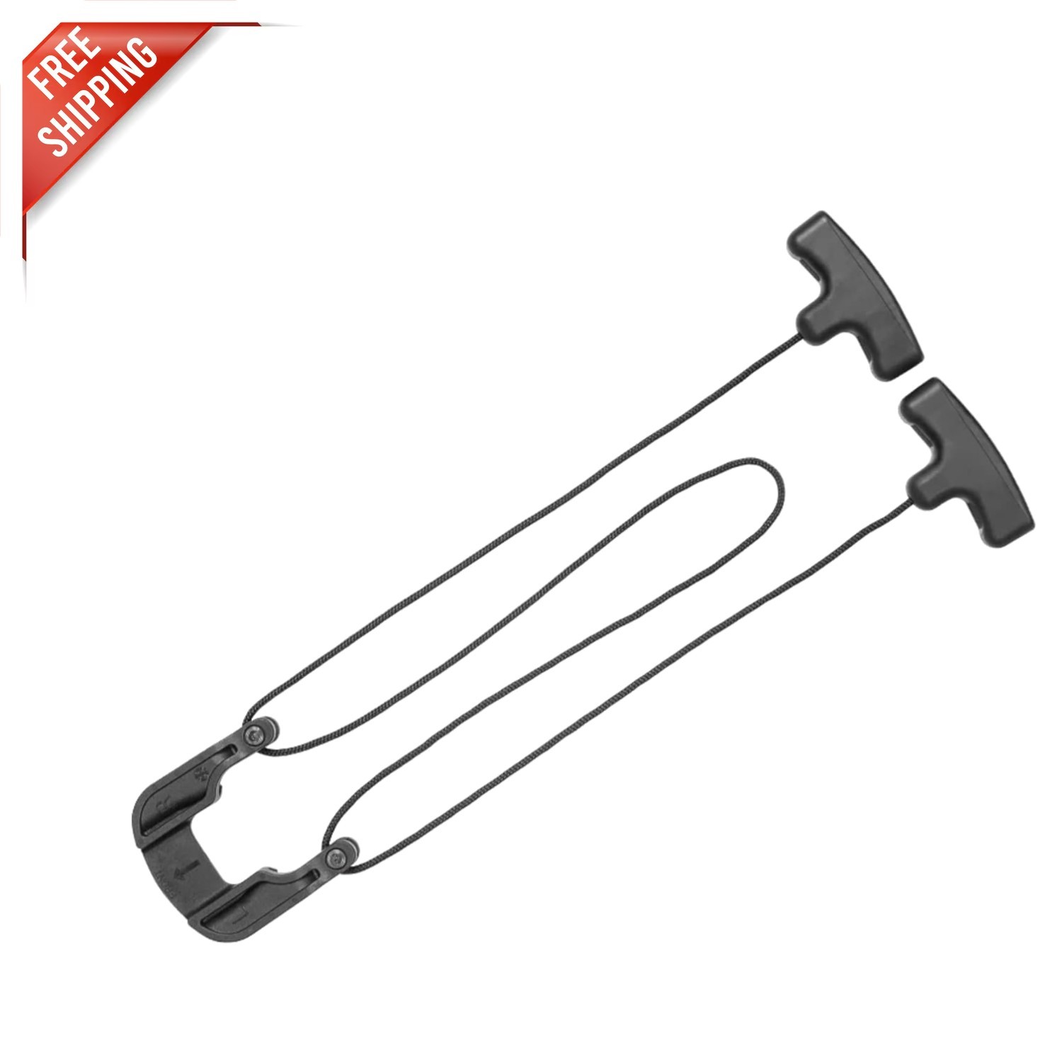 Rope Sled Cocking Device - Effortlessly Reduces Crossbow Cocking Effort by 50%