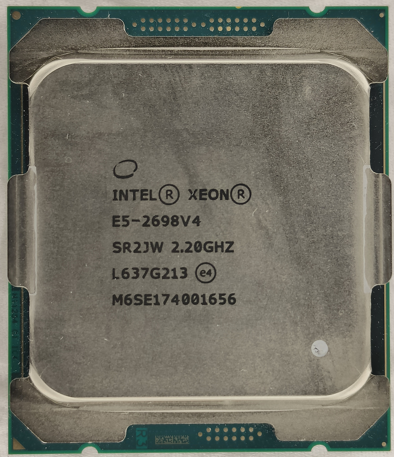 Intel Xeon E5-2698 V4 CPU SR2JW 20 core 2.20ghz LGA 2011-3 50MB 135W processor