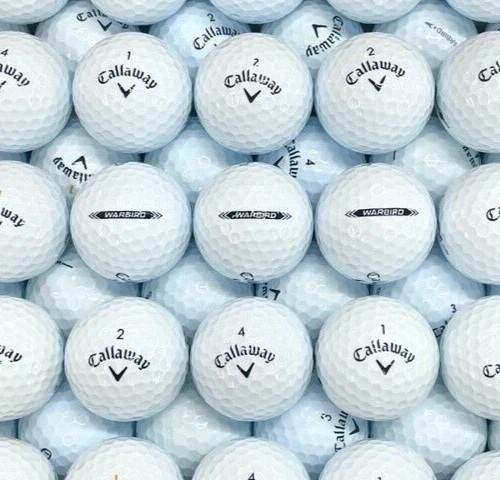 100 Callaway Warbird Bulk Lot Used Golf Balls 5A Mint FREE SHIPPING