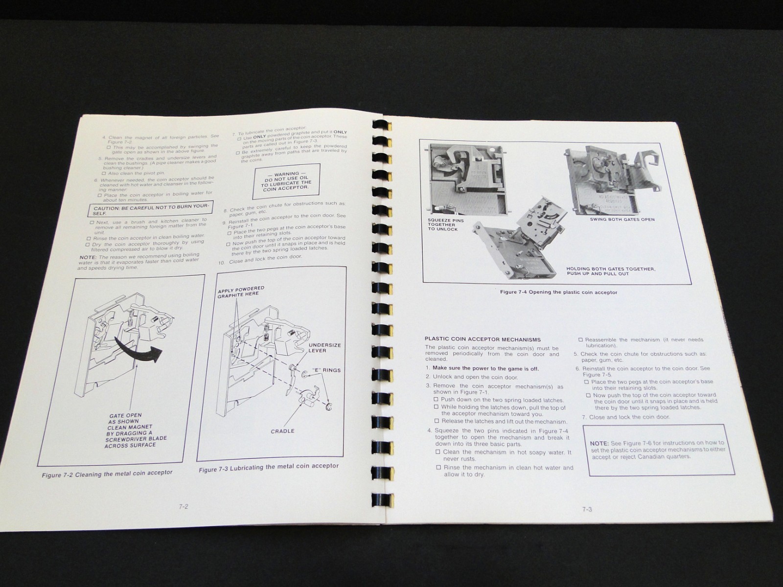 Vintage 1982 Bally: Super Pac-Man Arcade General Instructions