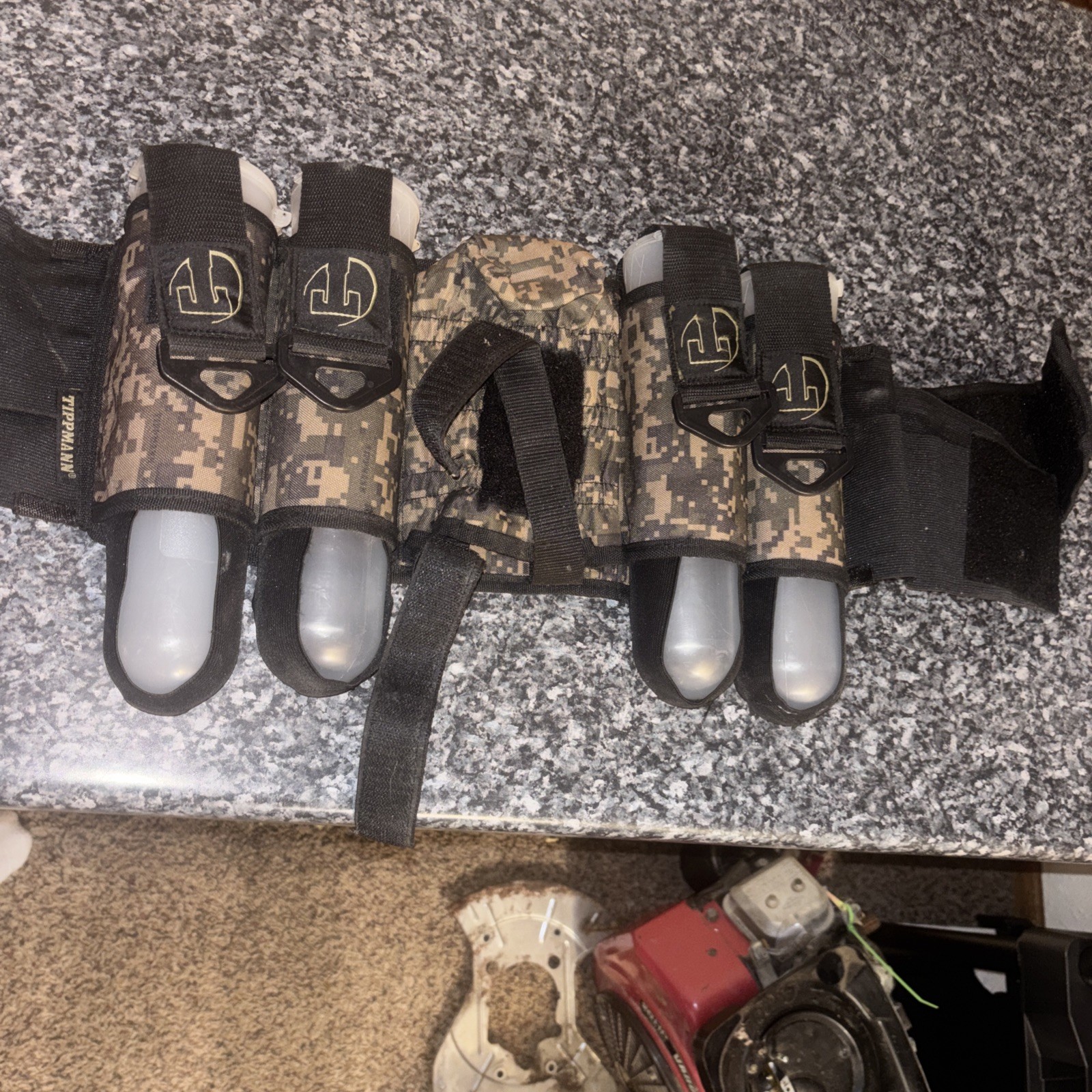 tippman sport series 4 paintball harness And 4 Hk Army Pods