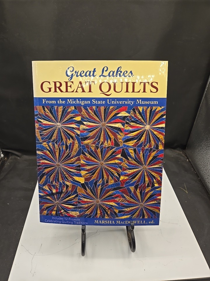 "Great Lakes" Great Quilts Book   12 Quilts to Stitch  96 Pages  Used  2001