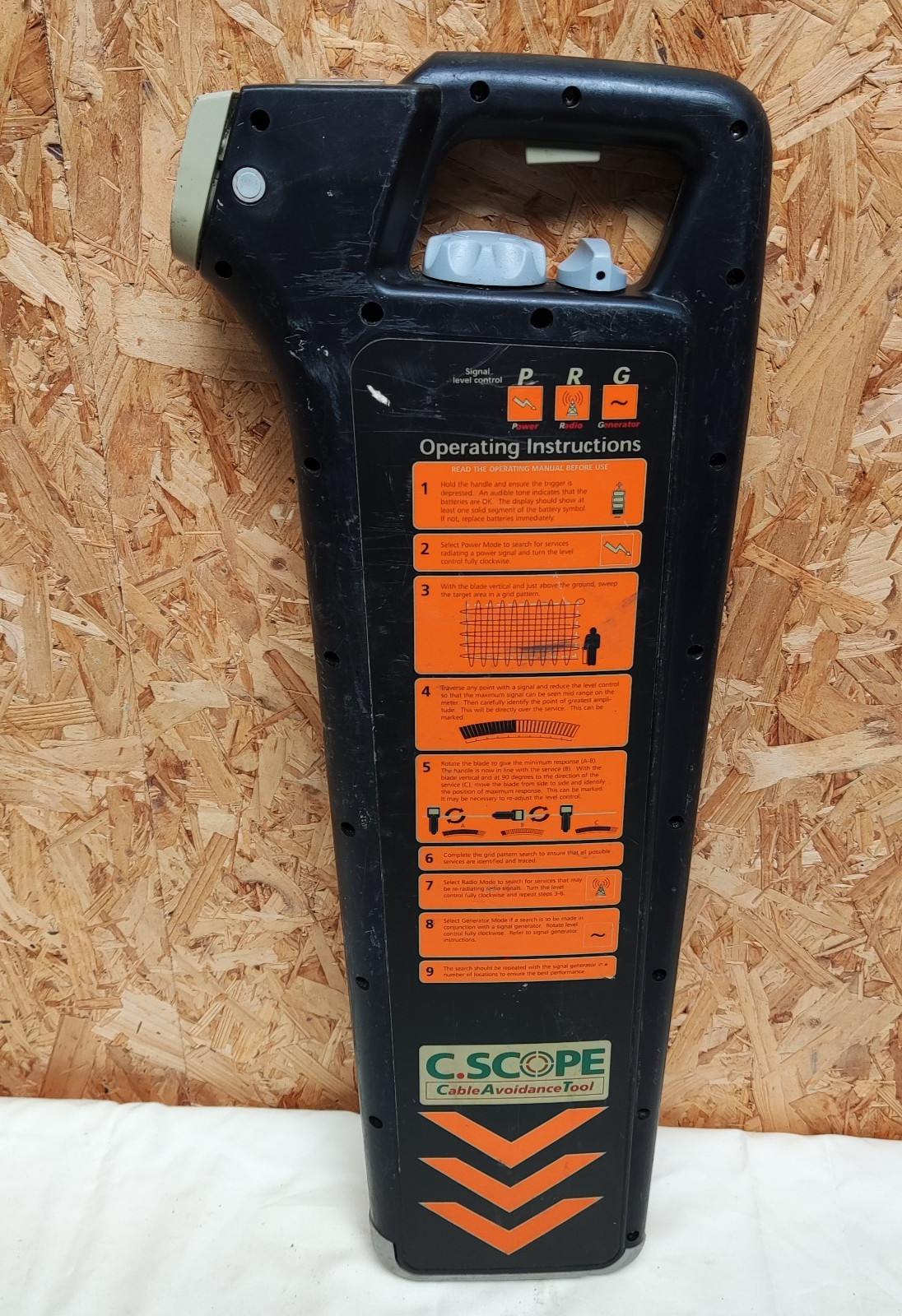 C. SCOPE CABLE LOCATOR DETECTOR CABLE AVOIDANCE TOOL
