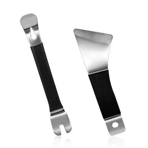 2 PCS Auto Trim Removal Tool Set, Car Interior Door Panel Dashboard Pry Board